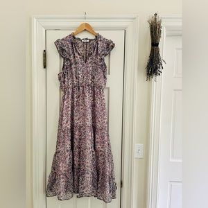 BB Dakota by Steve Madden Midi Sleeveless Floral Dress